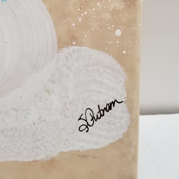 Eliane made in Brazile hand painted trivet - Picture 3 of 10